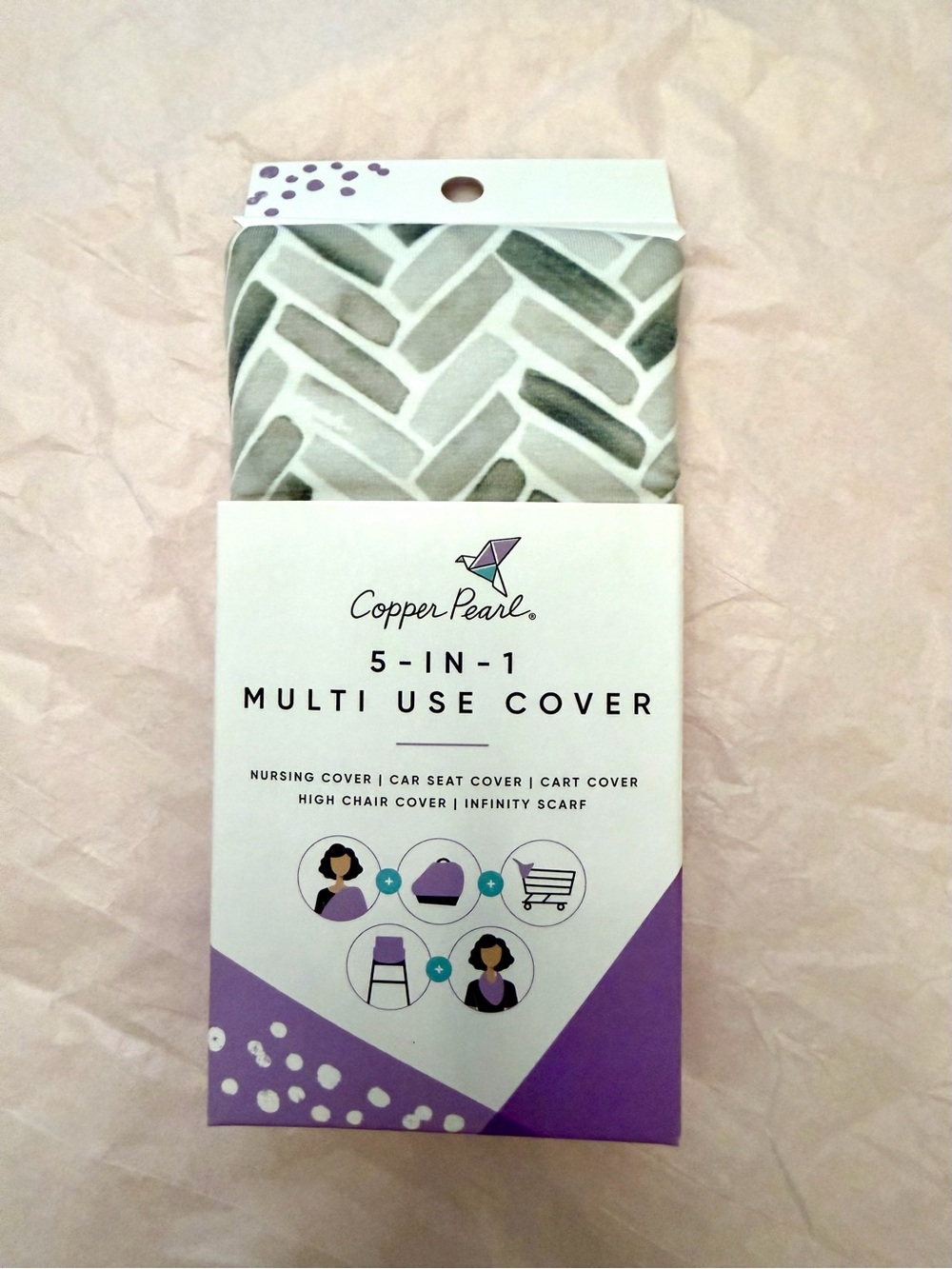 NEW Copper Pearl 5-in-1 Multi Use Cover (Alta)